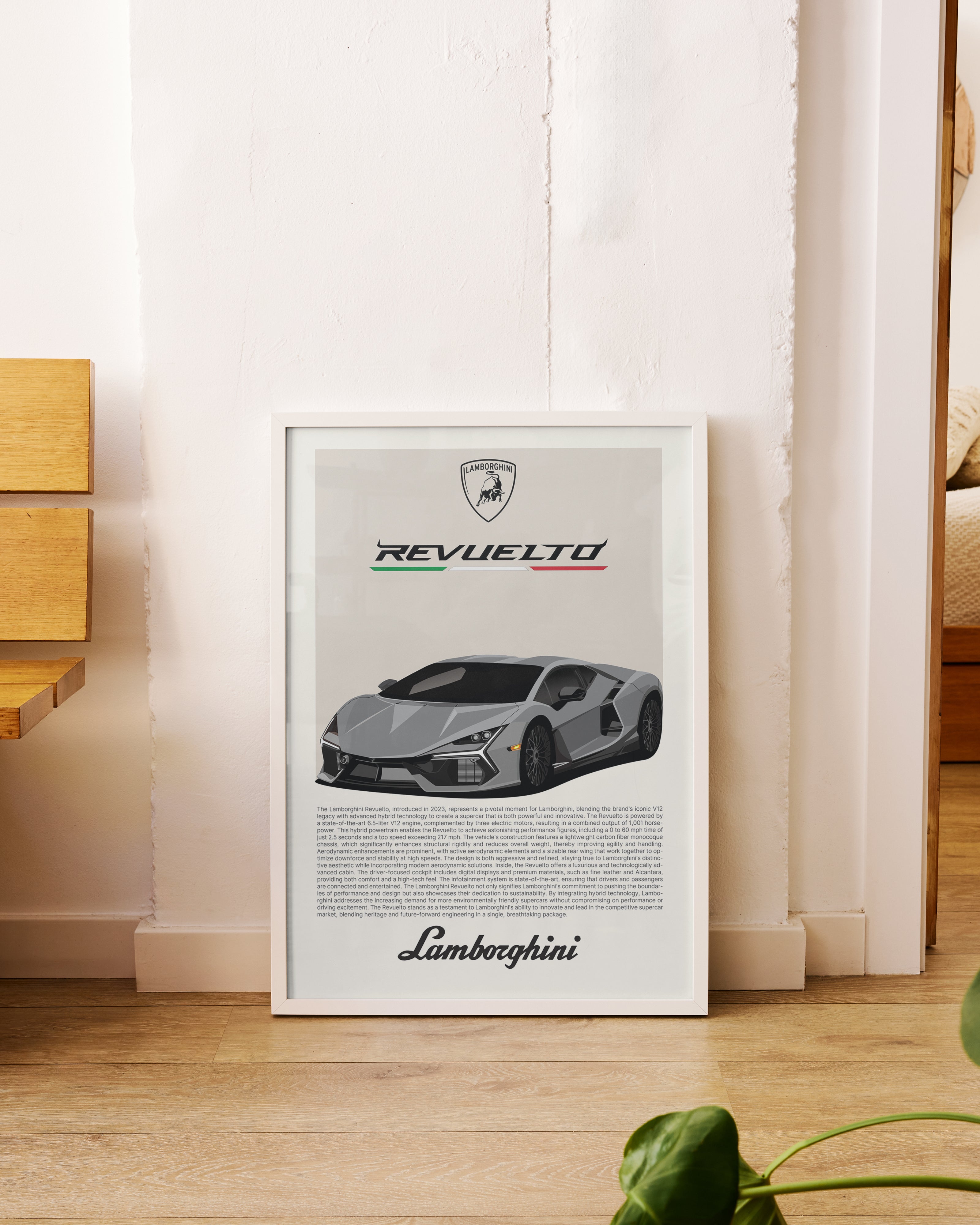 Handla Kanva "Lamborghini Revuelto" Poster online | Smidigt och enkelt på nätet - Merchsweden |