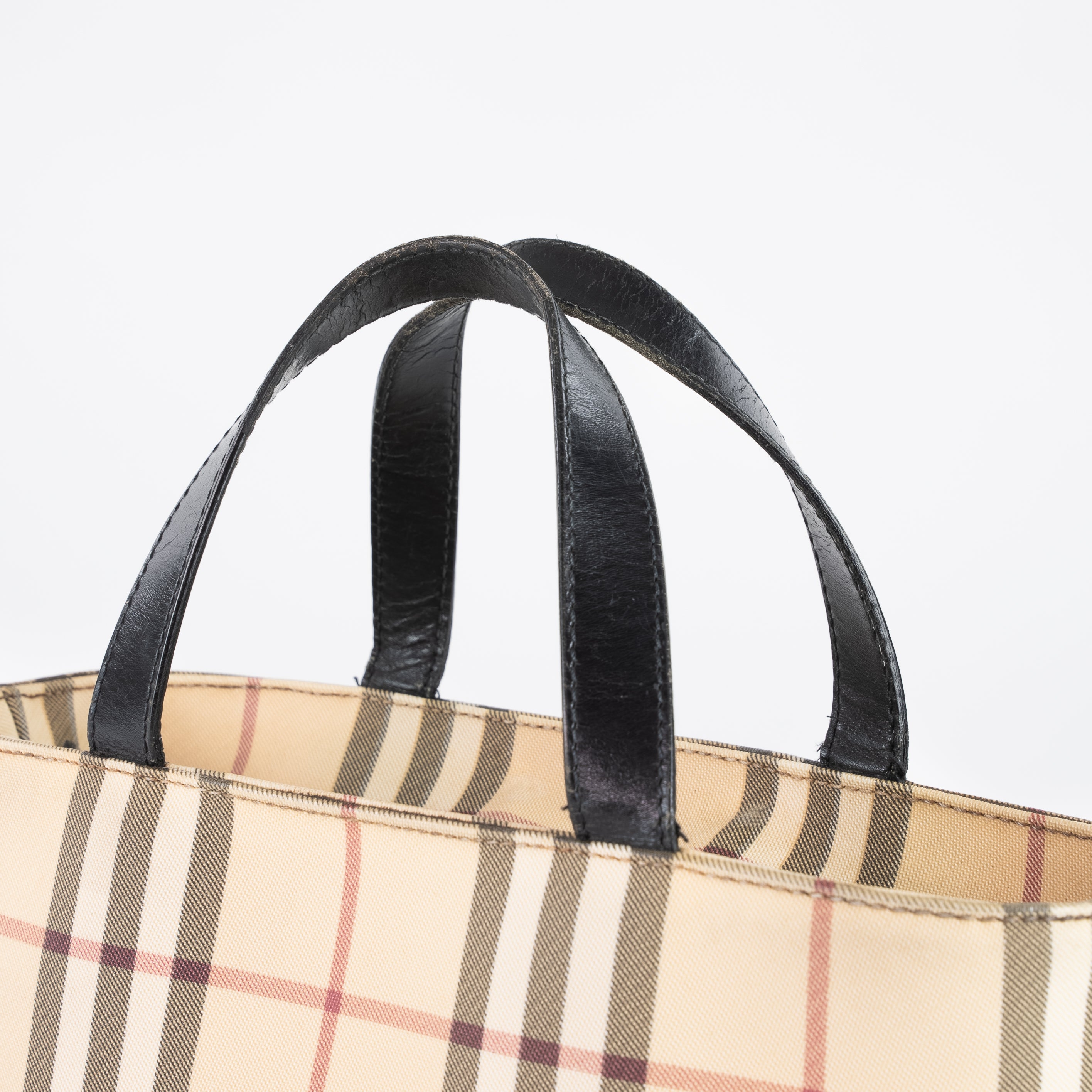 Burberry nova check satchel hotsell