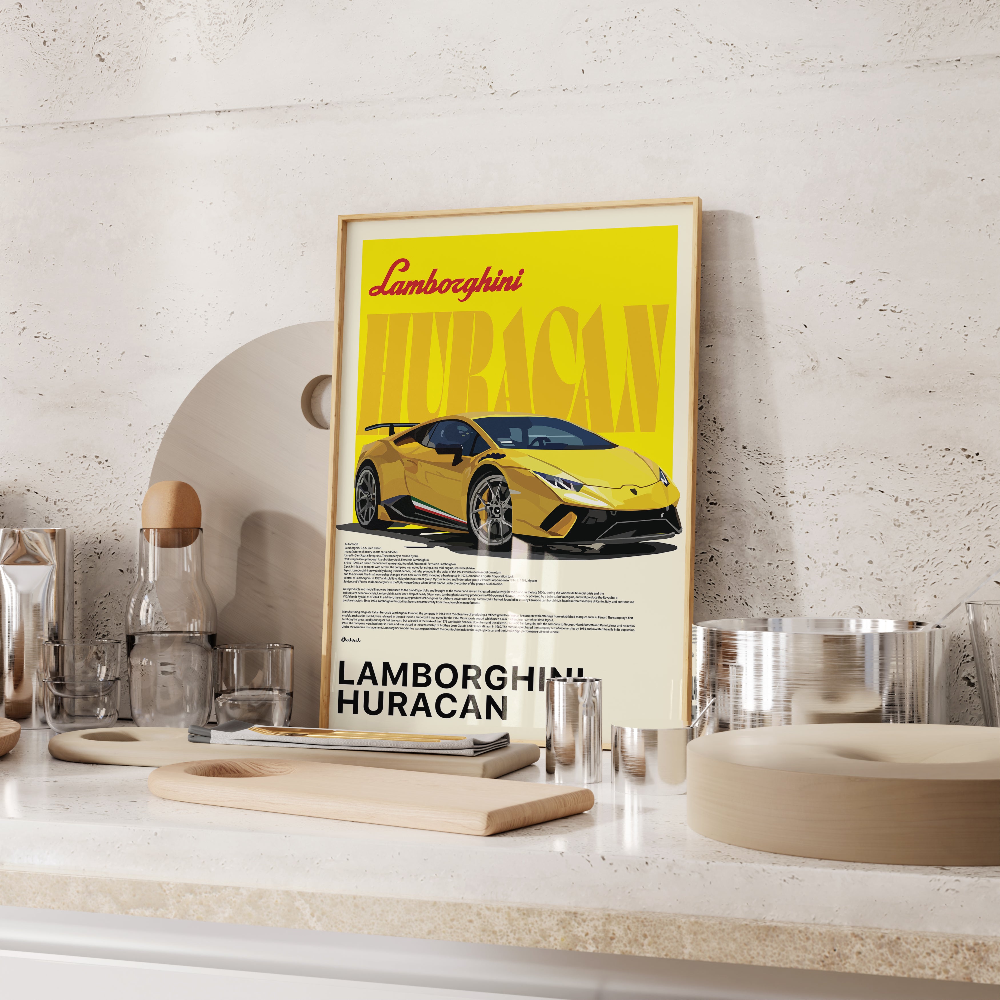 Handla Arksel Lamborghini Huracan Poster online | Smidigt och enkelt på nätet - Merchsweden |