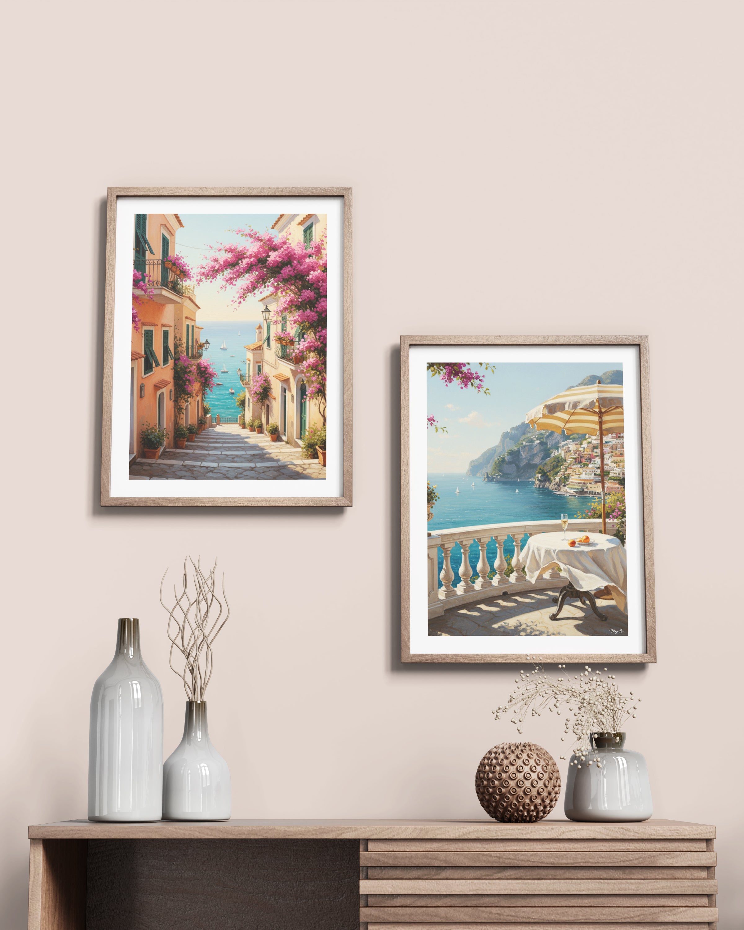 "Dinner with a view" Poster