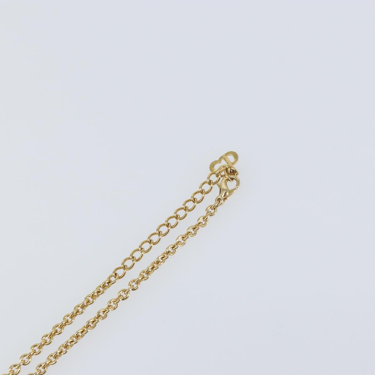 Necklace metal Gold Tone