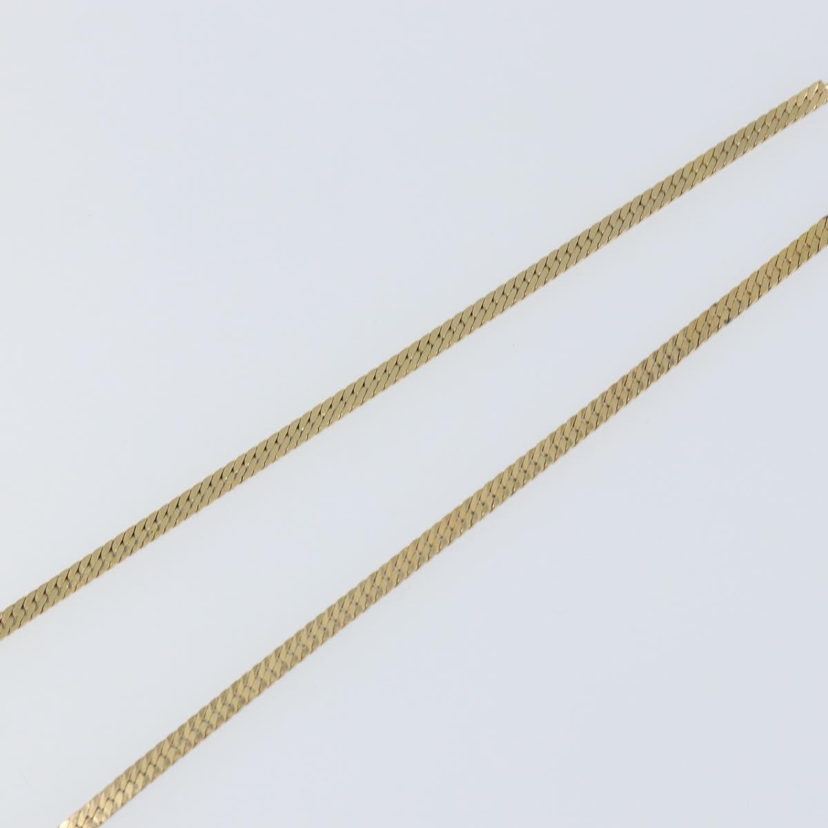 Necklace metal Gold Tone