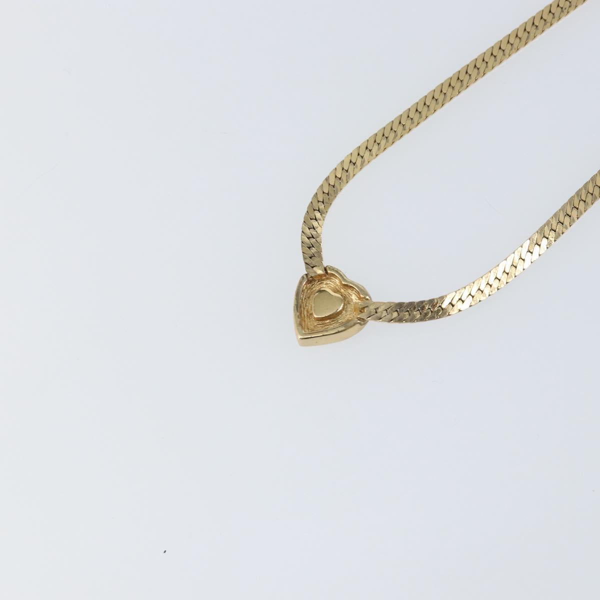 Necklace metal Gold Tone