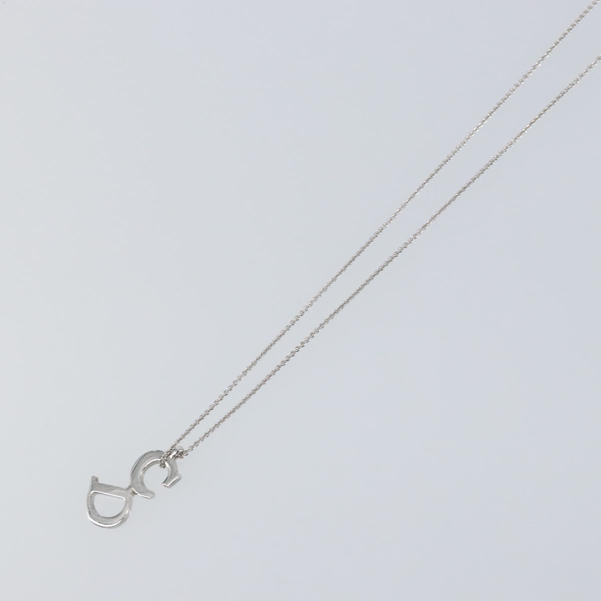 Necklace metal Silver tone