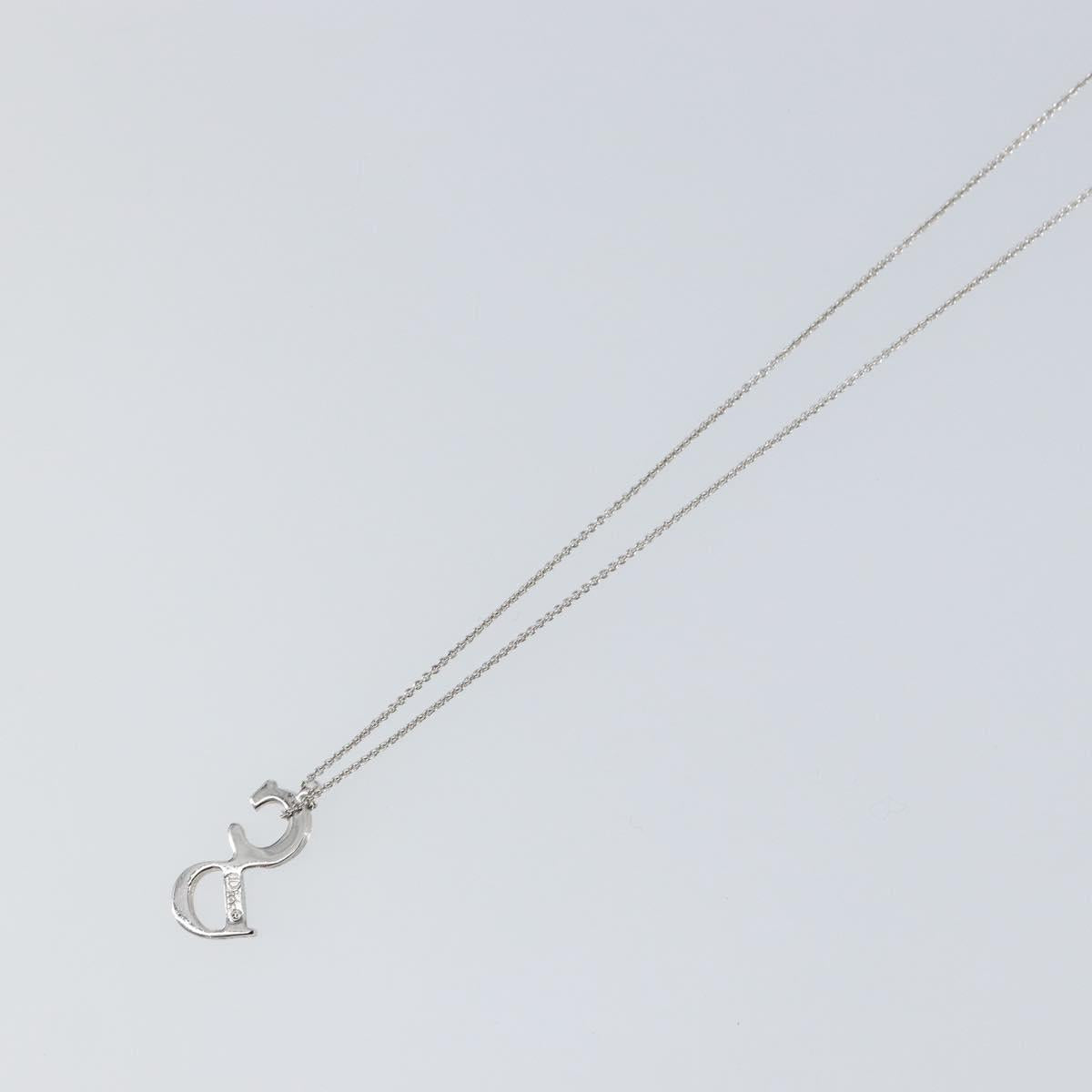Necklace metal Silver tone