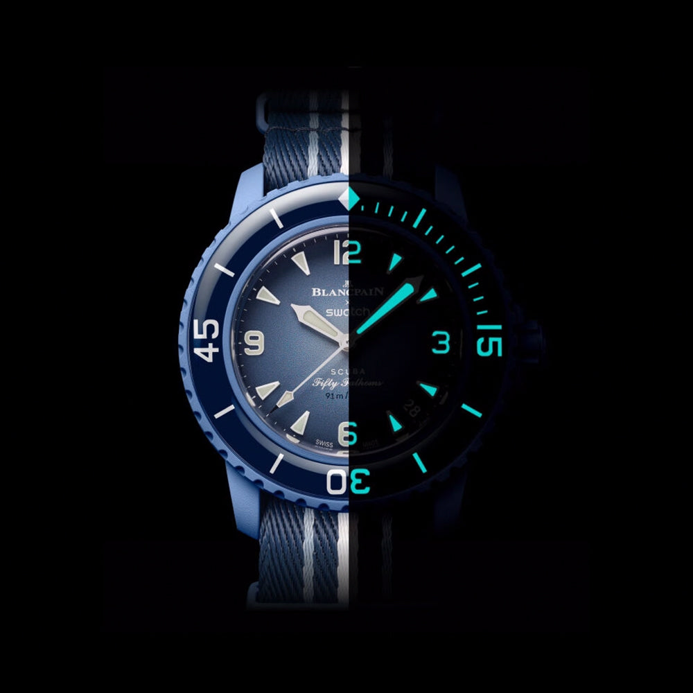 Blancpain x Swatch Atlantic Ocean - Klocka | Trendiga kläder & skor - Merchsweden |