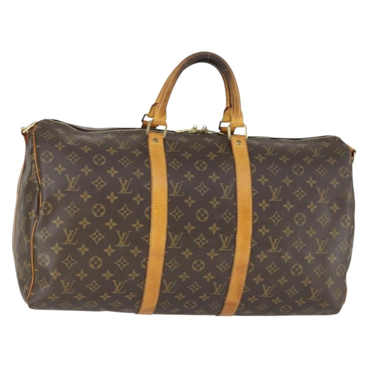 Monogram Keepall Bandouliere 50 Boston Bag
