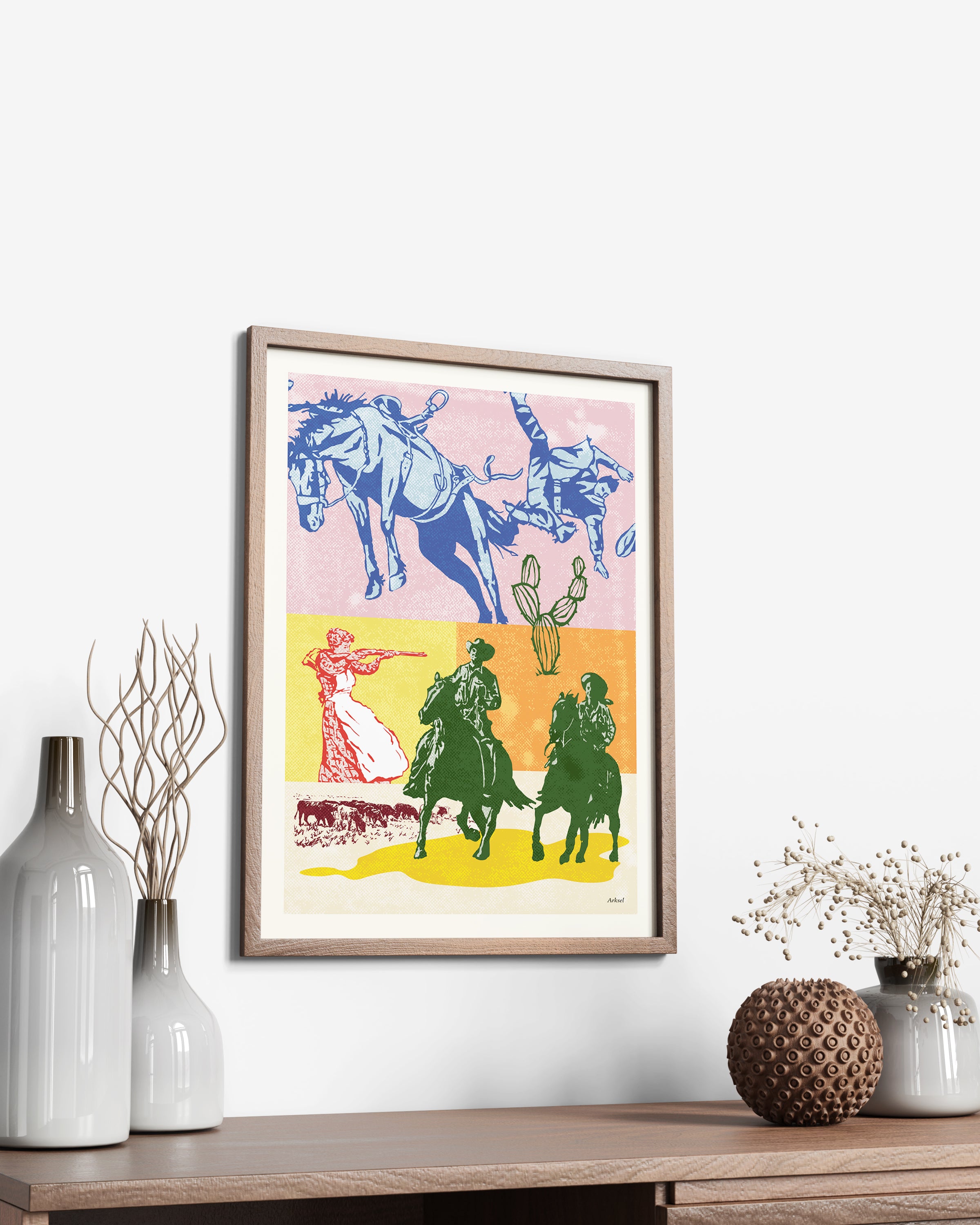 Cowboys Mess Poster