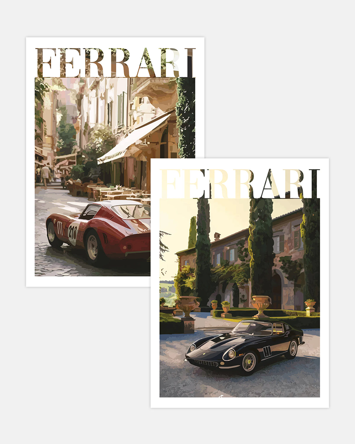 "Ferrari Classic" Poster Bundle