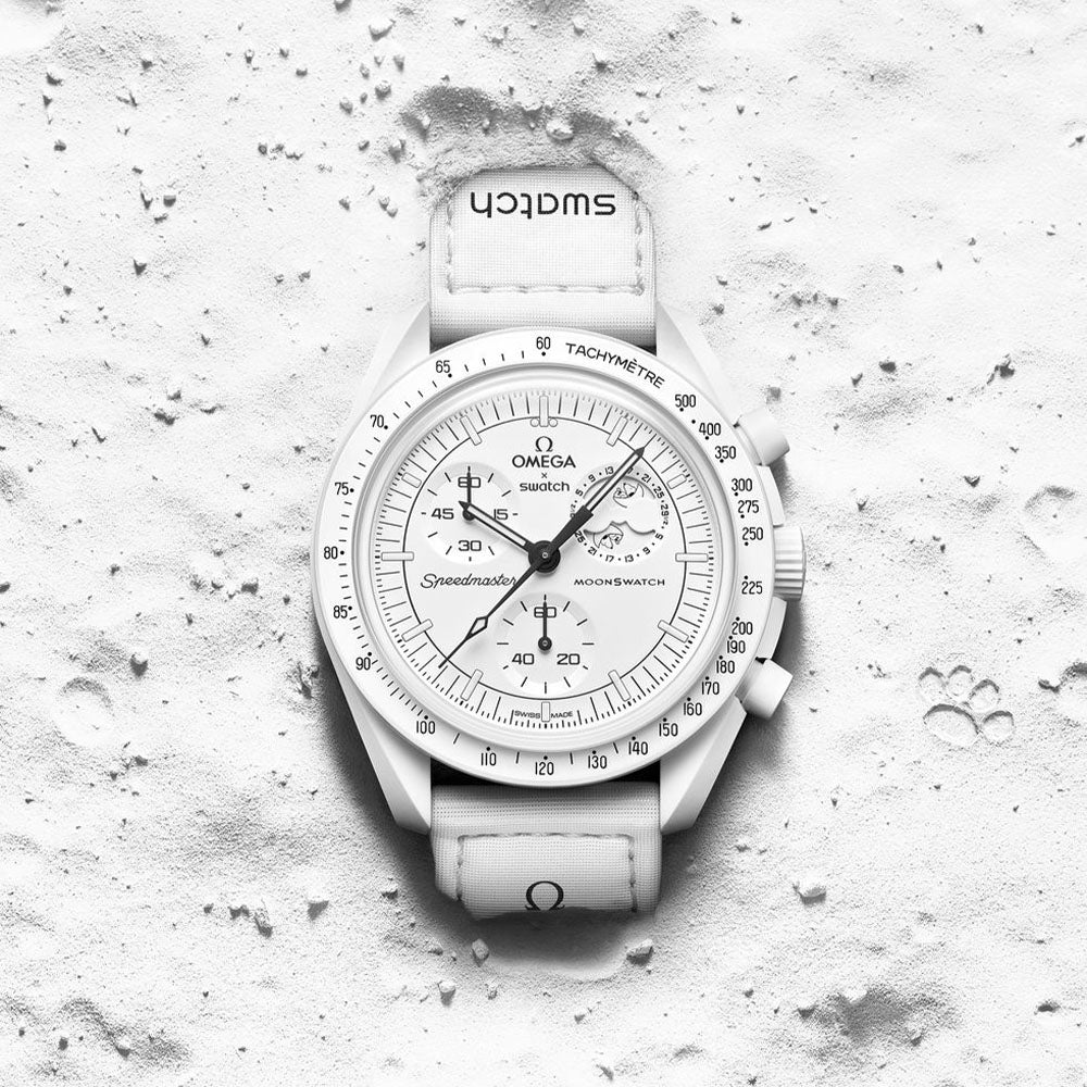 Omega x swatch snoopy mission to the moonphase so33w700 merchsweden