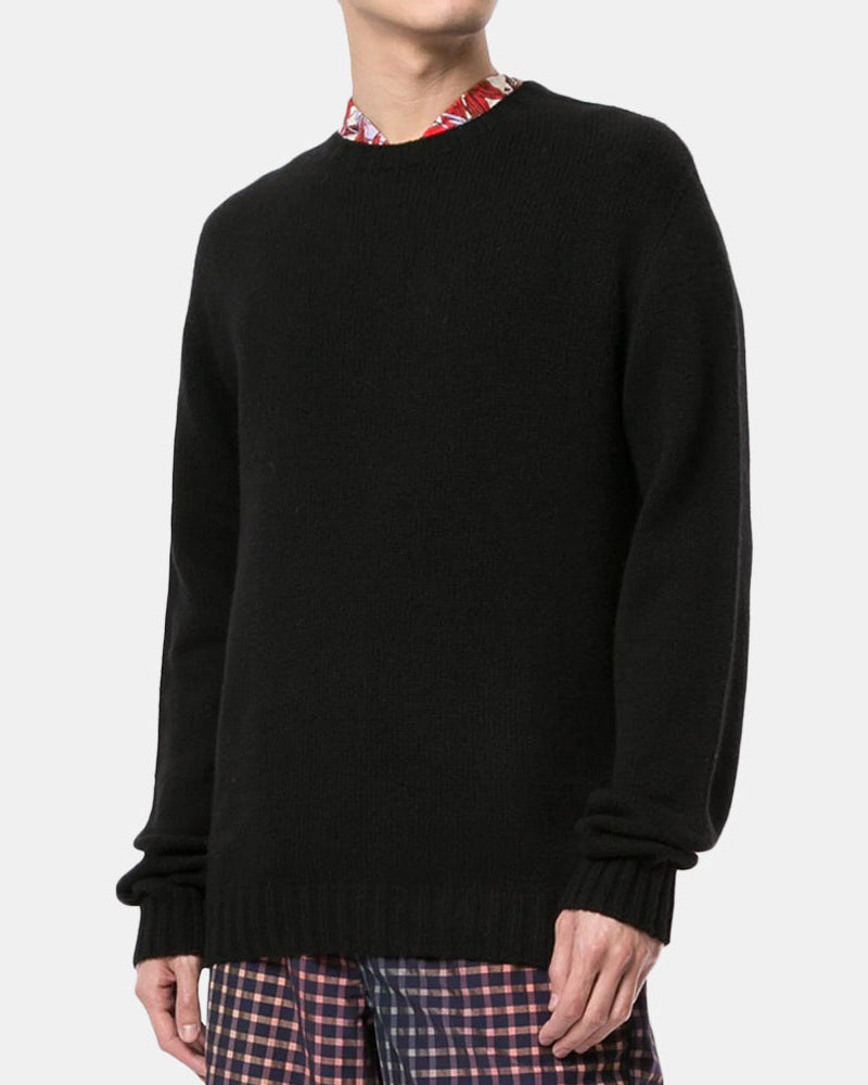 Handla Palm Angels Logo-intarsia sweatshirt online | Smidigt och enkelt på nätet - Merchsweden |