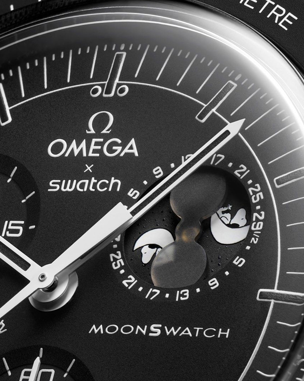 Handla Omega x Swatch Mission To The Moonphase "Snoopy New Moon" online | Smidigt och enkelt på nätet - Merchsweden |