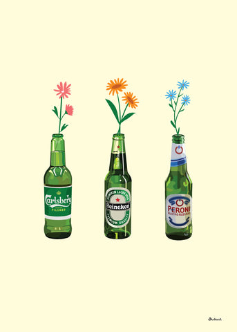 Sprouting Beer Poster