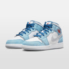 Nike Jordan 1 SE "French Blue" Mid (GS) - Jordan 1 | Trendiga kläder & skor - Merchsweden |