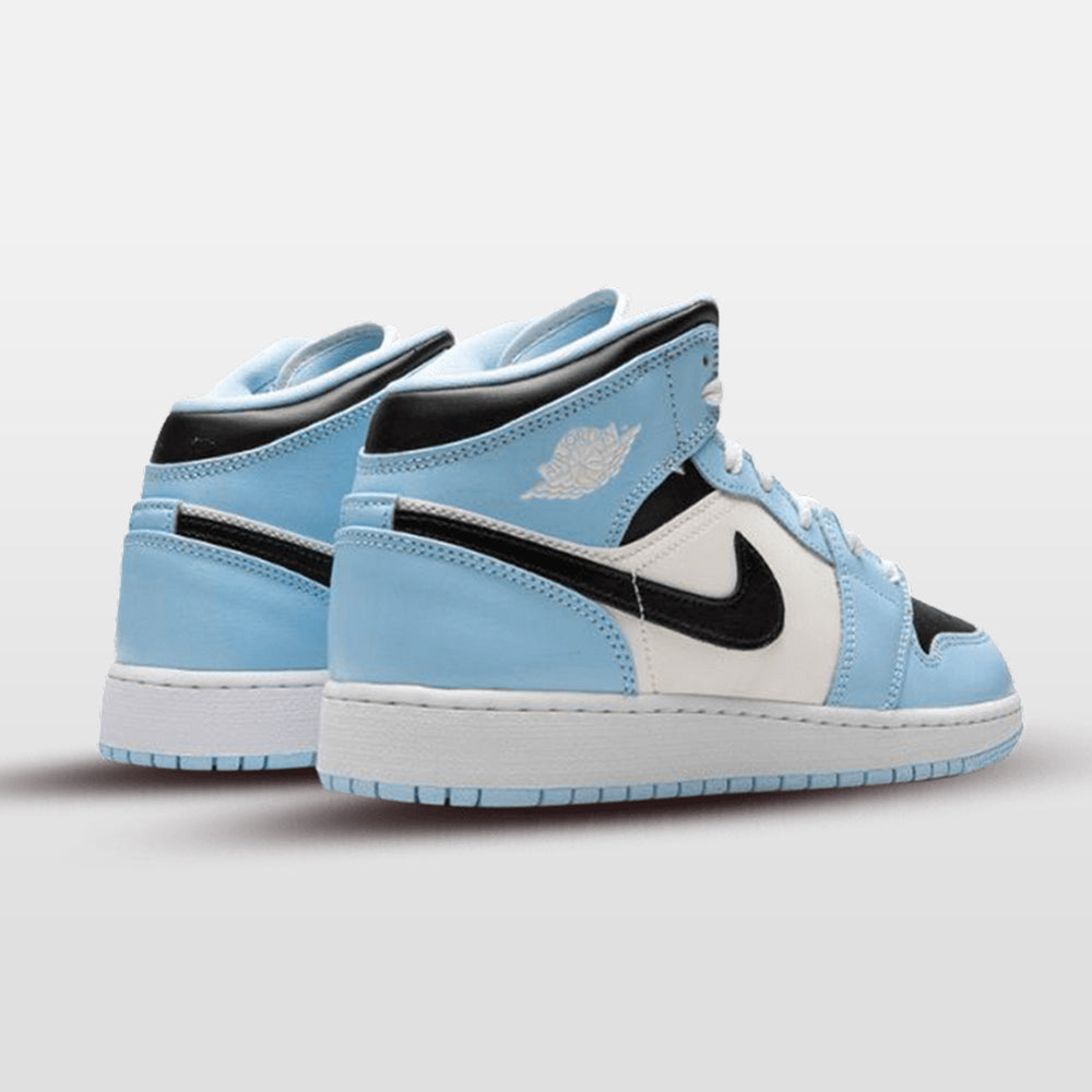 Nike Jordan 1 "Ice Blue" Mid (GS) - Jordan 1 | Trendiga kläder & skor - Merchsweden |