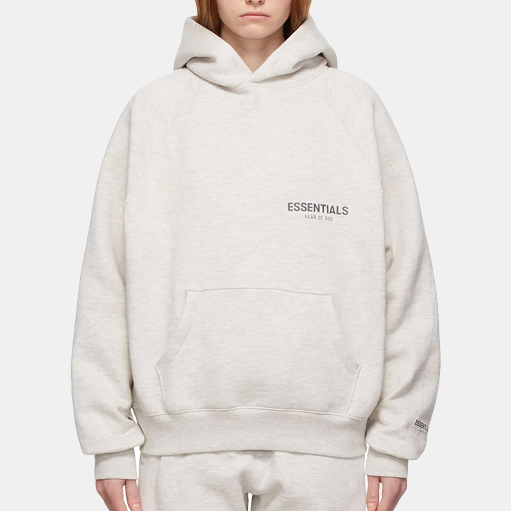 Fear Of God Essentials Hoodie (SS22) Light Oatmeal Men's, 47 OFF