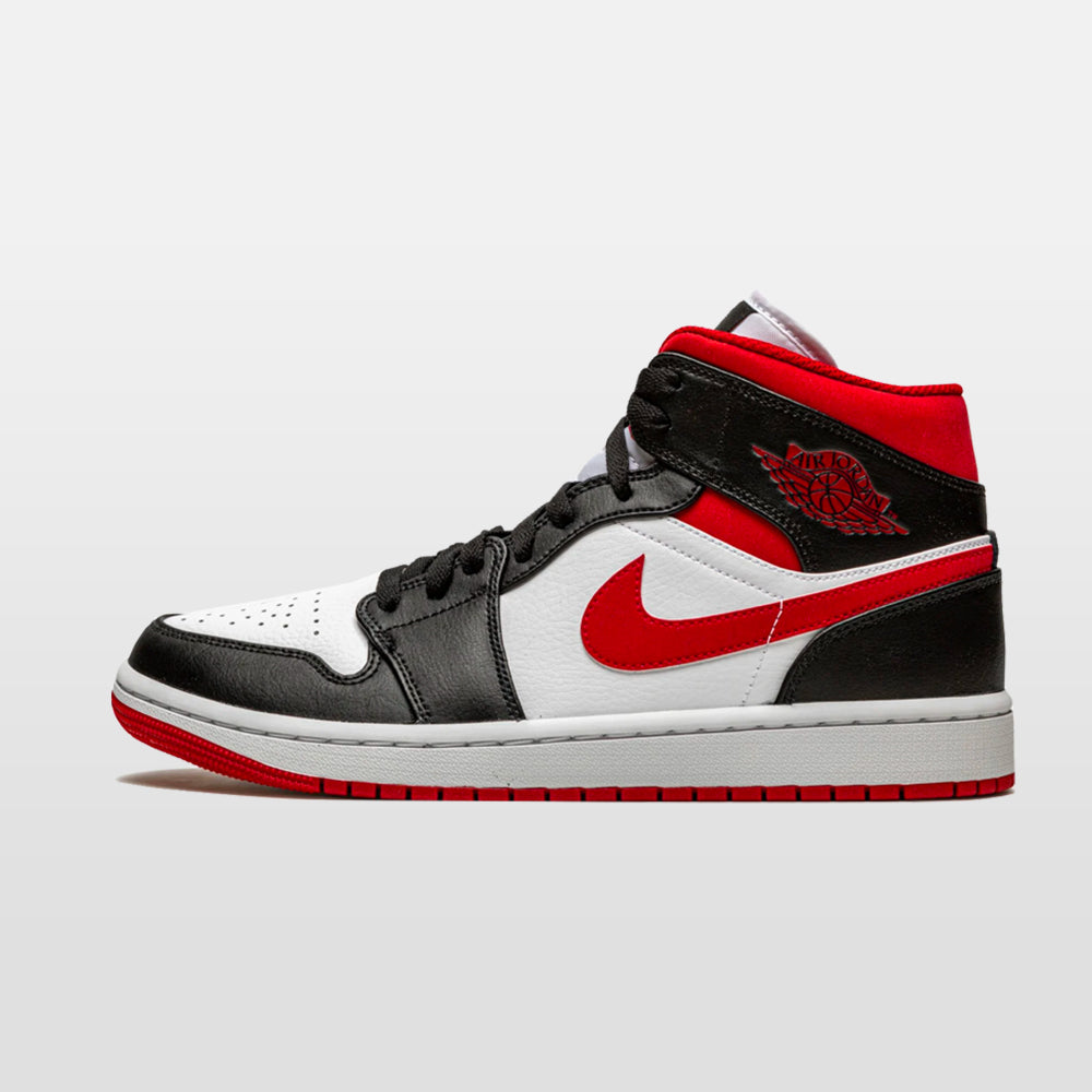 Air jordan 1 mid gym red black white online