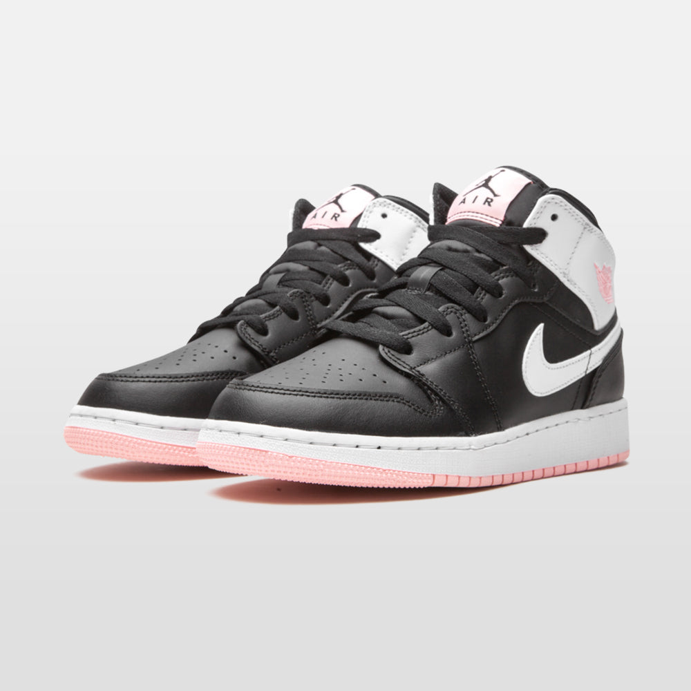 Nike Jordan 1 "Black Arctic Pink" Mid - Jordan 1 | Trendiga kläder & skor - Merchsweden |
