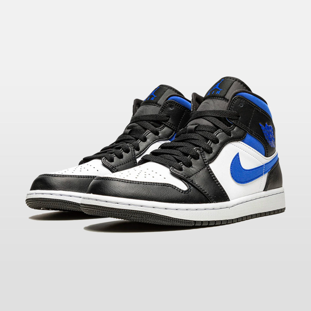 Nike Jordan 1 "White Racer Blue" Mid - Jordan 1 | Trendiga kläder & skor - Merchsweden |