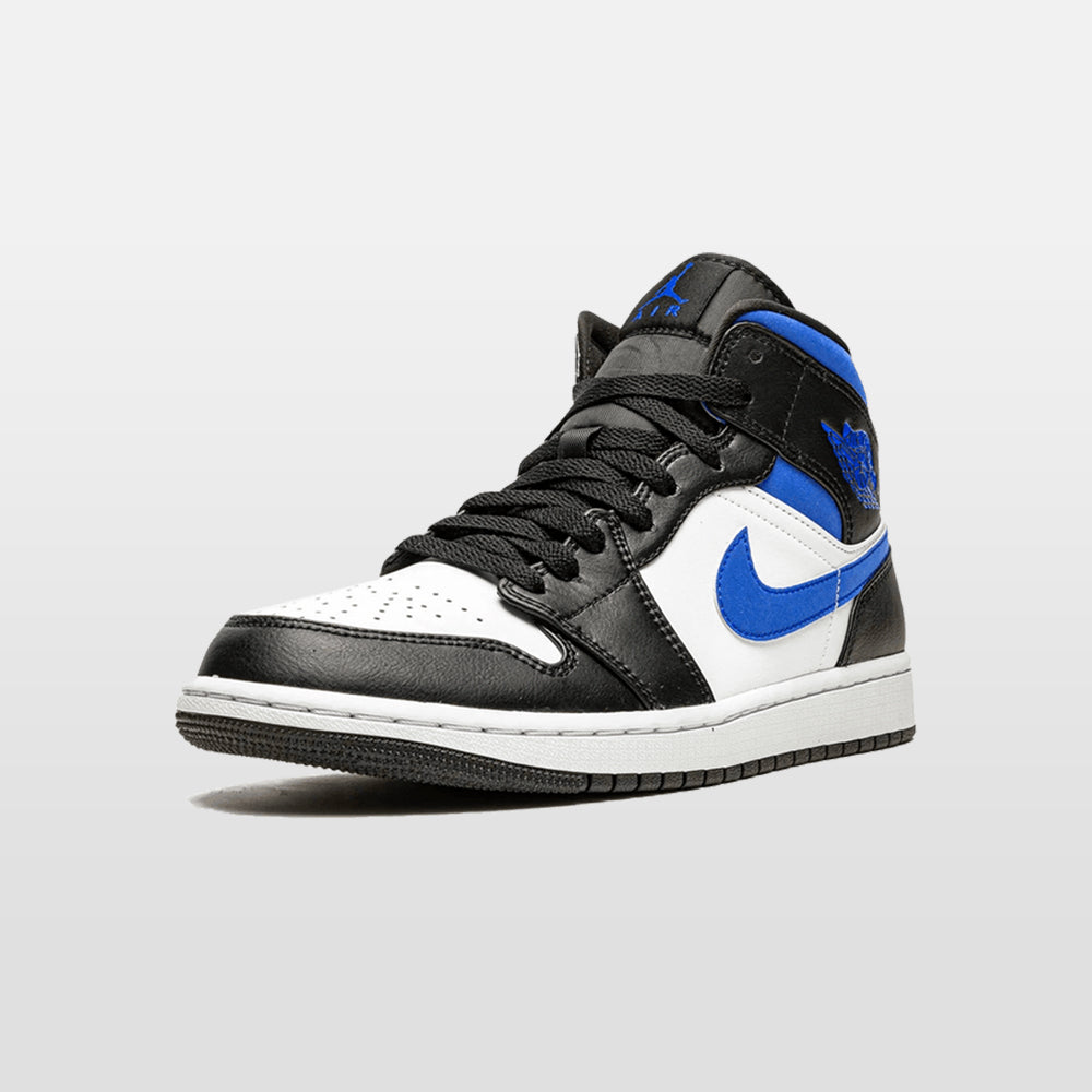 Nike Jordan 1 "White Racer Blue" Mid - Jordan 1 | Trendiga kläder & skor - Merchsweden |