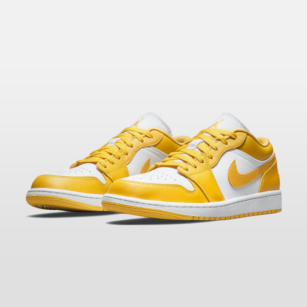 Nike Jordan 1 "Yellow White" Low - Jordan 1 | Trendiga kläder & skor - Merchsweden |